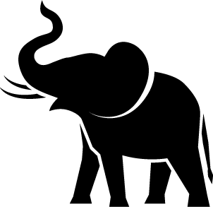 Icone d'elephant