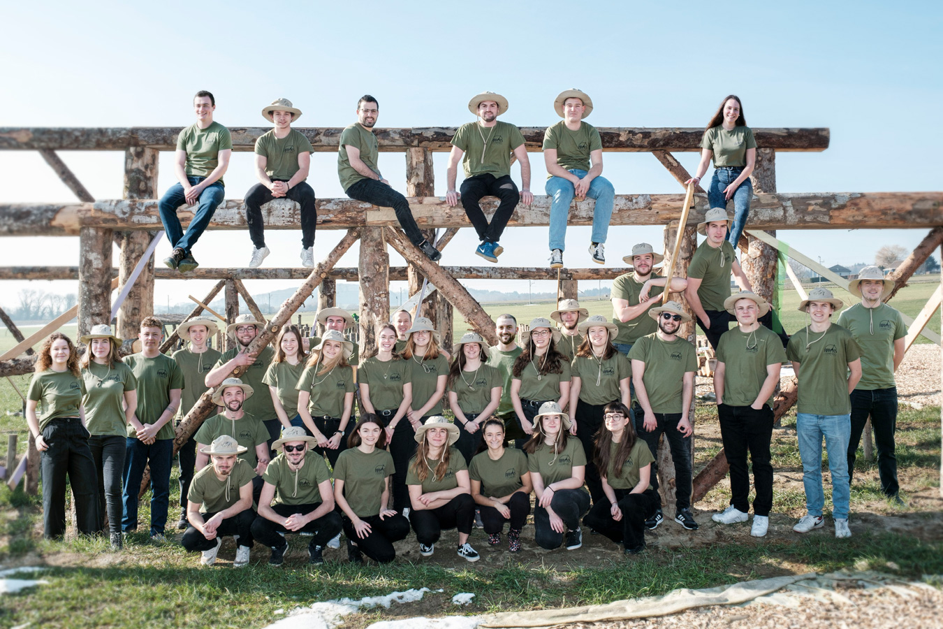 Equipe complète du giron